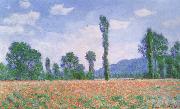 Poppy Field at Giverny Claude Monet